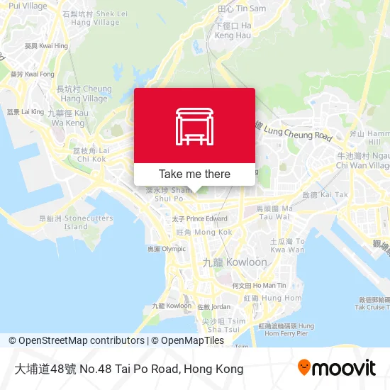 大埔道48號 No.48 Tai Po Road map