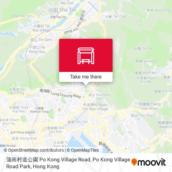 蒲崗村道公園 Po Kong Village Road, Po Kong Village Road Park map