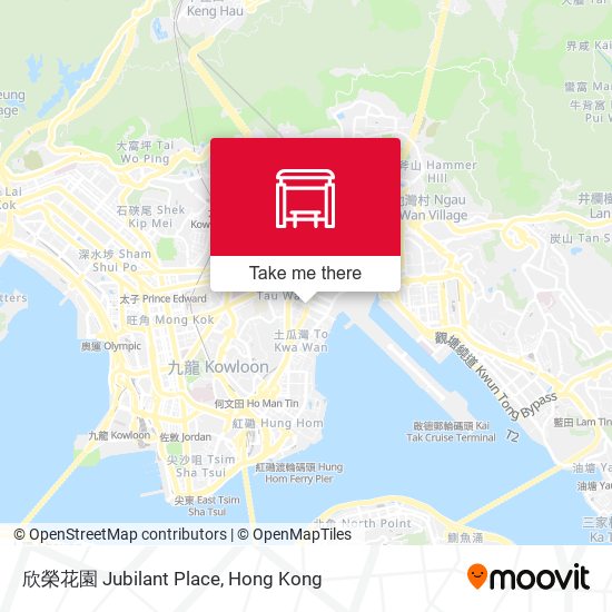 欣榮花園 Jubilant Place map