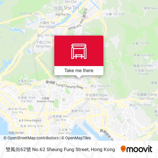 雙鳳街62號 No.62 Sheung Fung Street map