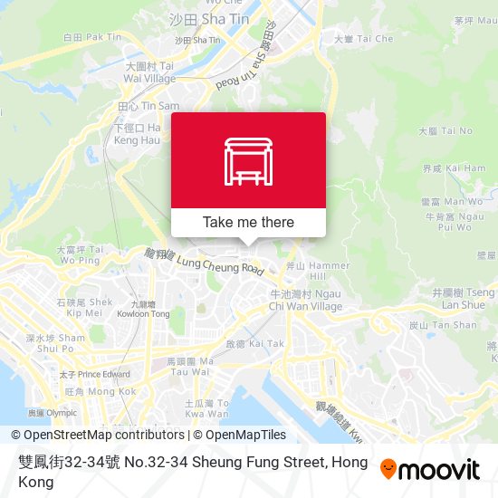 雙鳳街32-34號 No.32-34 Sheung Fung Street map