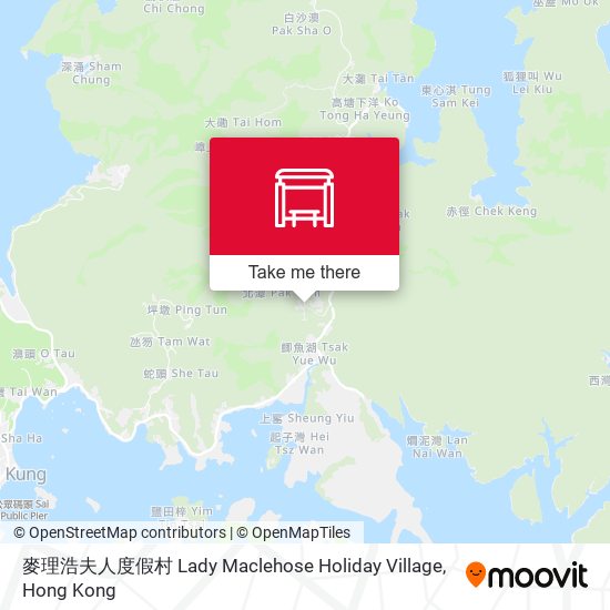 麥理浩夫人度假村 Lady Maclehose Holiday Village map