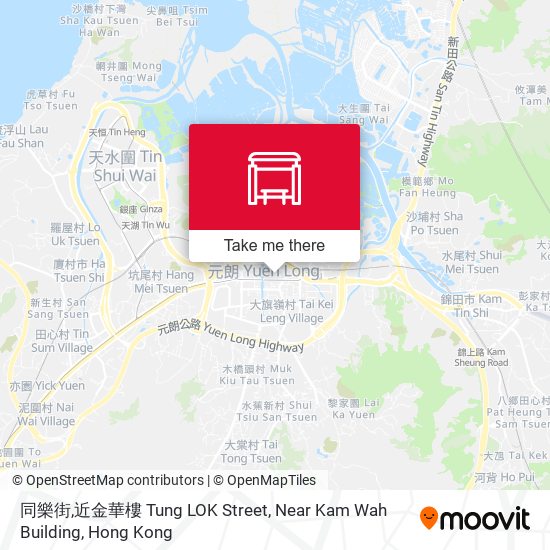 同樂街,近金華樓 Tung LOK Street, Near Kam Wah Building map