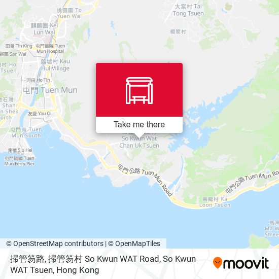 掃管笏路, 掃管笏村 So Kwun WAT Road, So Kwun WAT Tsuen地圖