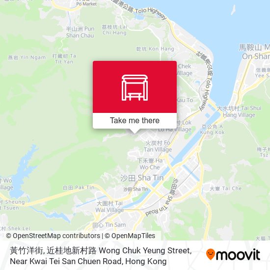 黃竹洋街, 近桂地新村路 Wong Chuk Yeung Street, Near Kwai Tei San Chuen Road map