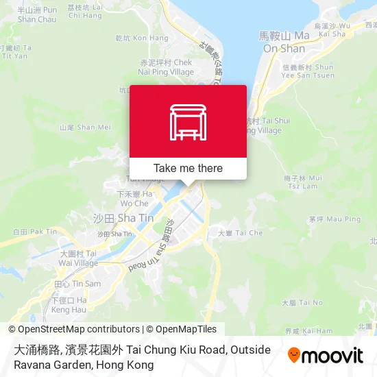 大涌橋路, 濱景花園外 Tai Chung Kiu Road, Outside Ravana Garden地圖