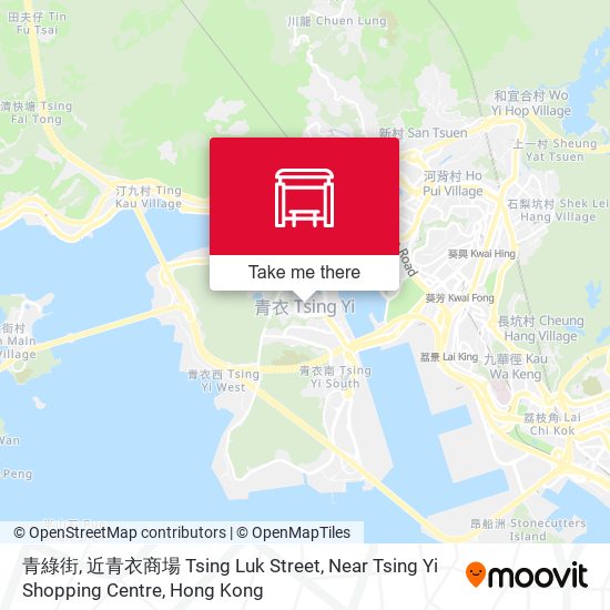 青綠街, 近青衣商場 Tsing Luk Street, Near Tsing Yi Shopping Centre map