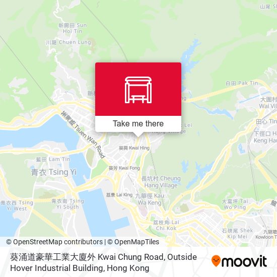 葵涌道豪華工業大廈外 Kwai Chung Road, Outside Hover Industrial Building map