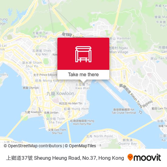 上鄉道37號 Sheung Heung Road, No.37 map