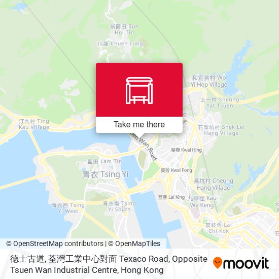 德士古道, 荃灣工業中心對面 Texaco Road, Opposite Tsuen Wan Industrial Centre map