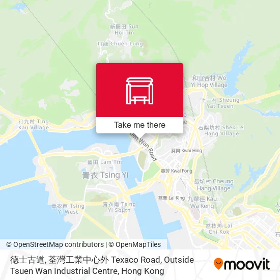 德士古道, 荃灣工業中心外 Texaco Road, Outside Tsuen Wan Industrial Centre地圖
