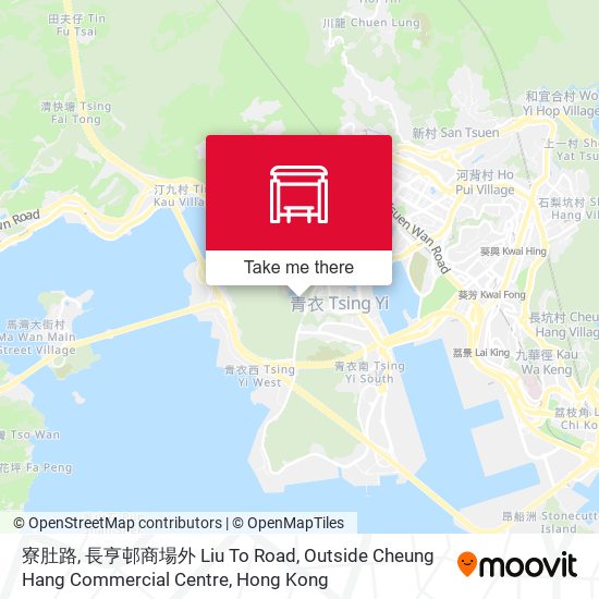 寮肚路, 長亨邨商場外 Liu To Road, Outside Cheung Hang Commercial Centre map