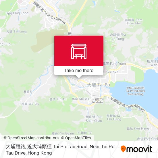 大埔頭路, 近大埔頭徑 Tai Po Tau Road, Near Tai Po Tau Drive map