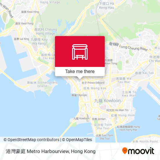港灣豪庭 Metro Harbourview map