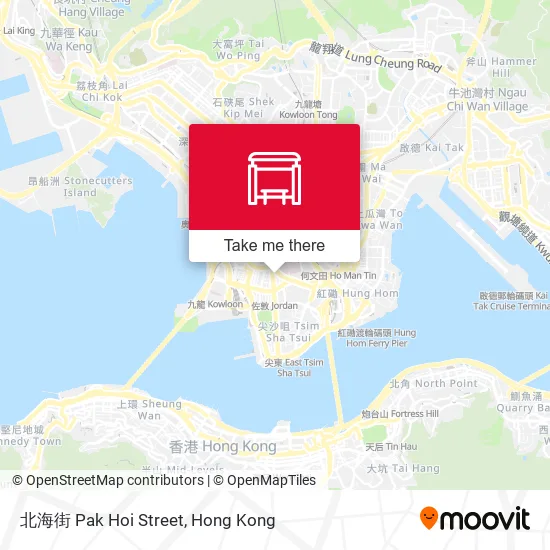 北海街 Pak Hoi Street地圖