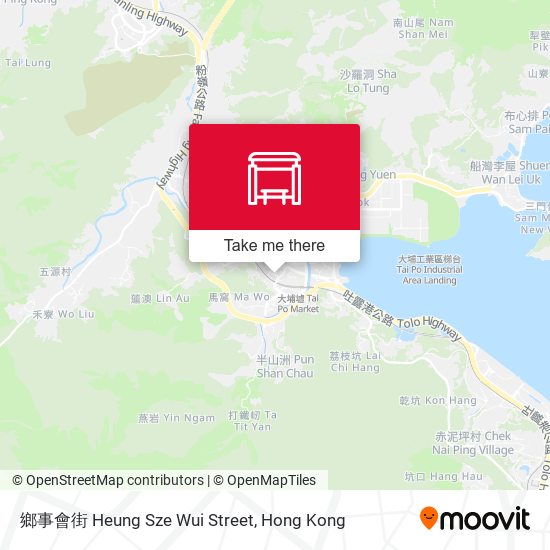 鄉事會街 Heung Sze Wui Street map