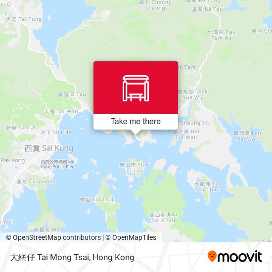大網仔 Tai Mong Tsai map