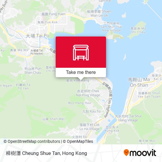樟樹灘 Cheung Shue Tan map
