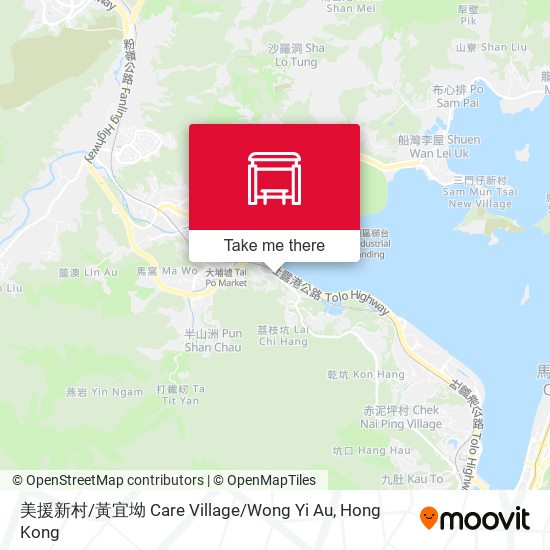 美援新村 / 黃宜坳 Care Village / Wong Yi Au地圖
