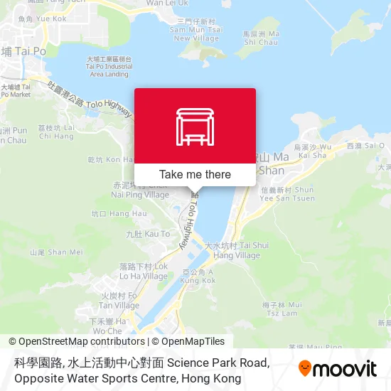 科學園路, 水上活動中心對面 Science Park Road, Opposite Water Sports Centre map