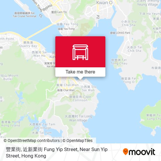 豐業街, 近新業街 Fung Yip Street, Near Sun Yip Street map