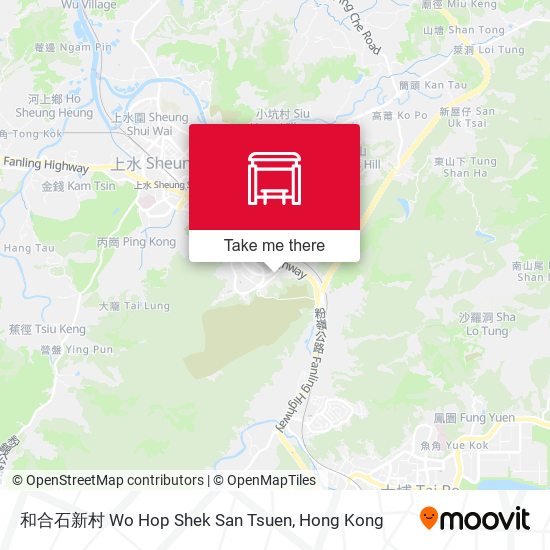 和合石新村 Wo Hop Shek San Tsuen map