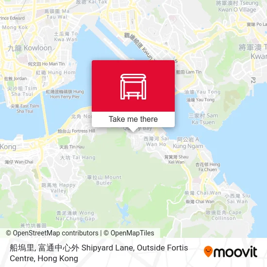 船塢里, 富通中心外 Shipyard Lane, Outside Fortis Centre map