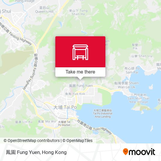 鳳園 Fung Yuen map