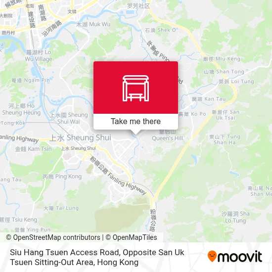 Siu Hang Tsuen Access Road, Opposite San Uk Tsuen Sitting-Out Area map