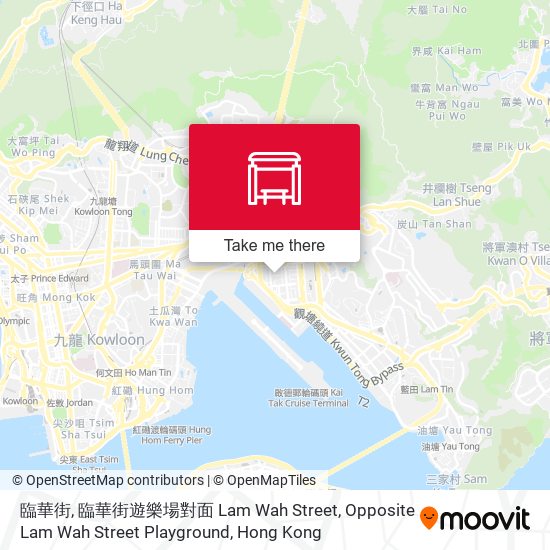臨華街, 臨華街遊樂場對面 Lam Wah Street, Opposite Lam Wah Street Playground map