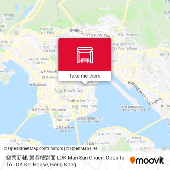 樂民新邨, 樂基樓對面 LOK Man Sun Chuen, Oppsite To LOK Kei House map