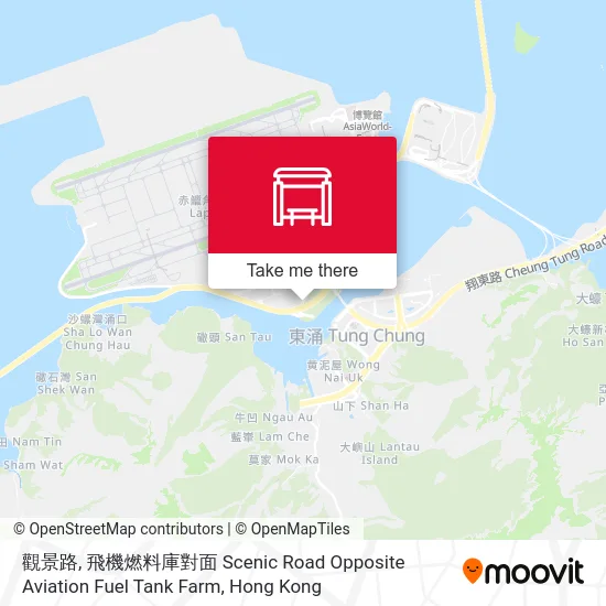 觀景路, 飛機燃料庫對面 Scenic Road Opposite Aviation Fuel Tank Farm map