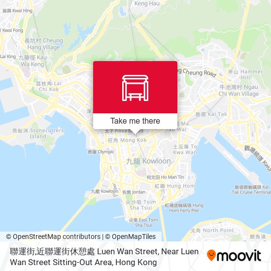 聯運街,近聯運街休憩處 Luen Wan Street, Near Luen Wan Street Sitting-Out Area地圖