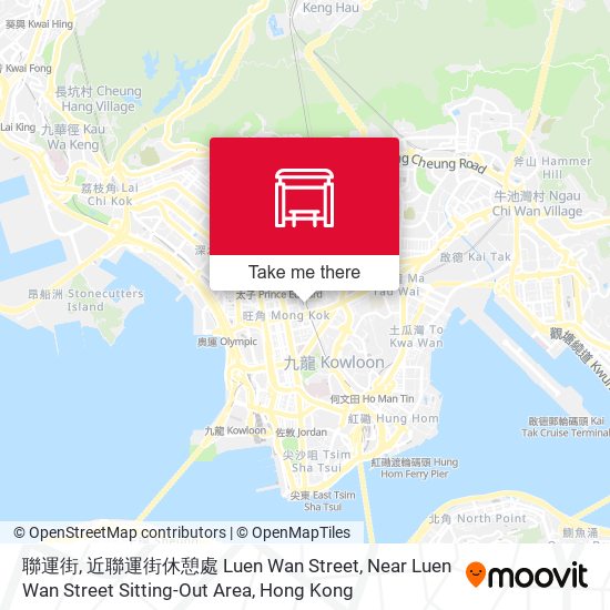 聯運街,近聯運街休憩處 Luen Wan Street, Near Luen Wan Street Sitting-Out Area map