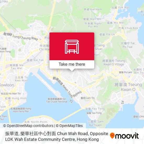 振華道, 樂華社區中心對面  Chun Wah Road, Opposite LOK Wah Estate Community Centre map
