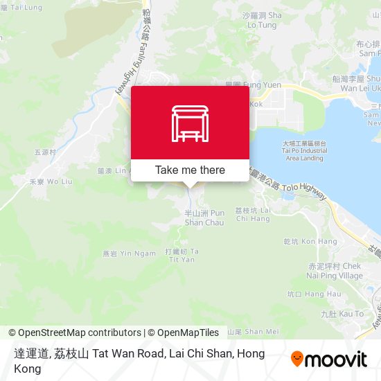 達運道, 荔枝山 Tat Wan Road, Lai Chi Shan map