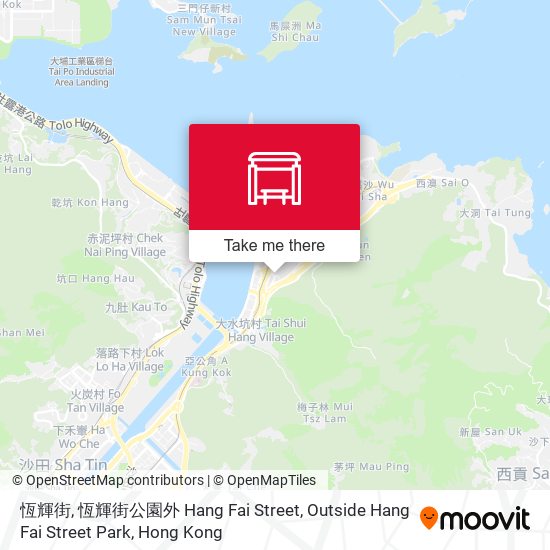 恆輝街, 恆輝街公園外 Hang Fai Street, Outside Hang Fai Street Park map