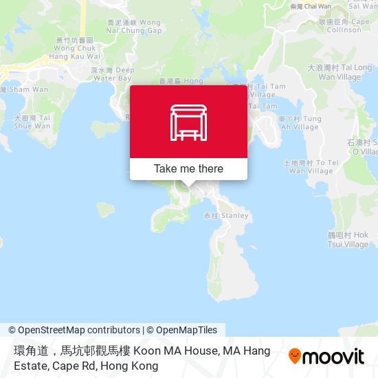 環角道，馬坑邨觀馬樓 Koon MA House, MA Hang Estate, Cape Rd map