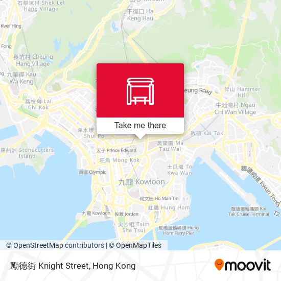 勵德街 Knight Street map
