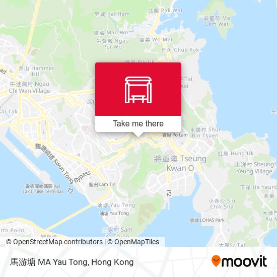 馬游塘 MA Yau Tong map