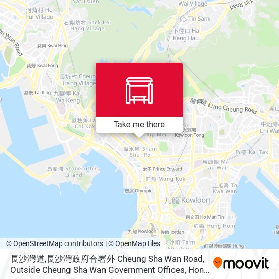 長沙灣道,長沙灣政府合署外 Cheung Sha Wan Road, Outside Cheung Sha Wan Government Offices map
