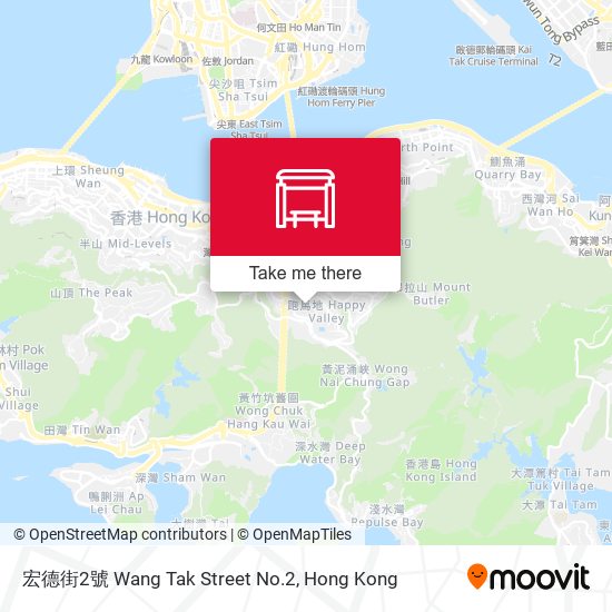 宏德街2號 Wang Tak Street No.2 map