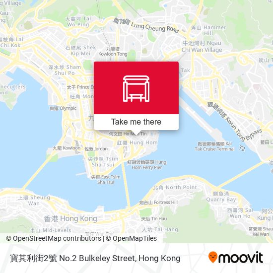 寶其利街2號 No.2 Bulkeley Street map