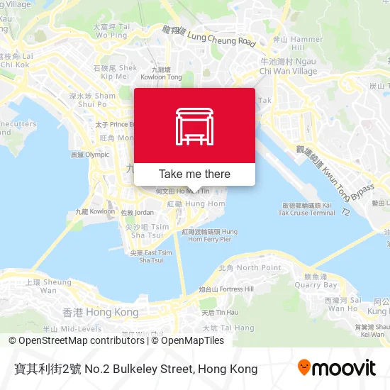 寶其利街2號 No.2 Bulkeley Street地圖