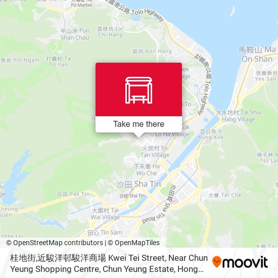 桂地街,近駿洋邨駿洋商場 Kwei Tei Street, Near Chun Yeung Shopping Centre, Chun Yeung Estate map