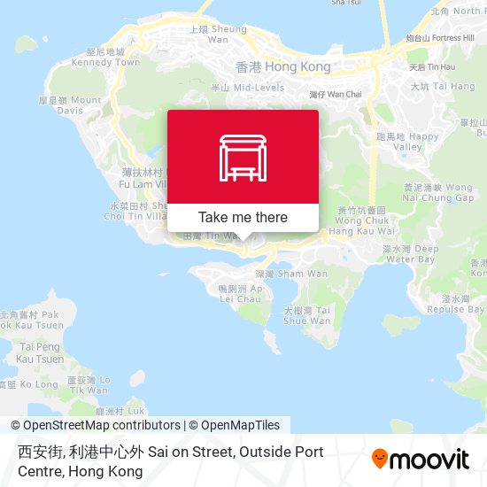 西安街, 利港中心外 Sai on Street, Outside Port Centre map