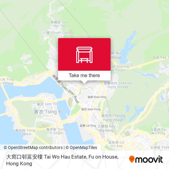 大窩口邨富安樓 Tai Wo Hau Estate, Fu on House map