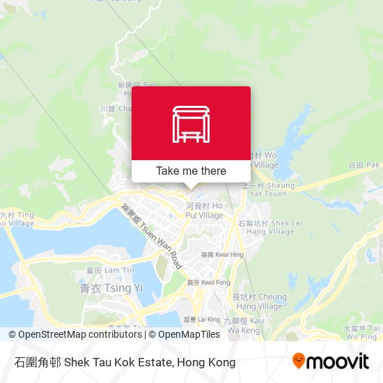 石圍角邨 Shek Tau Kok Estate map