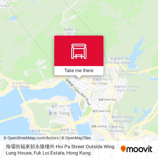 海壩街福來邨永隆樓外 Hoi Pa Street Outside Wing Lung House, Fuk Loi Estate map