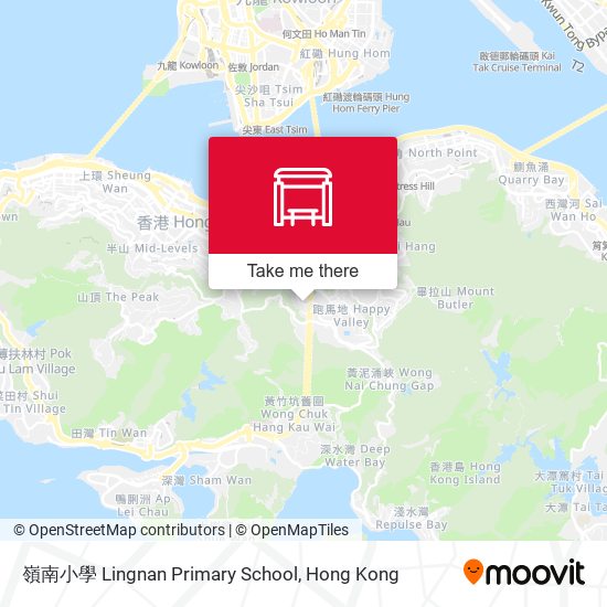 嶺南小學 Lingnan Primary School map